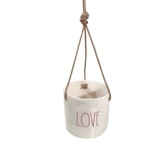 Rae‎ Dunn Home décor Ceramic Planter "LOVE" Artisan Collection By  Magenta